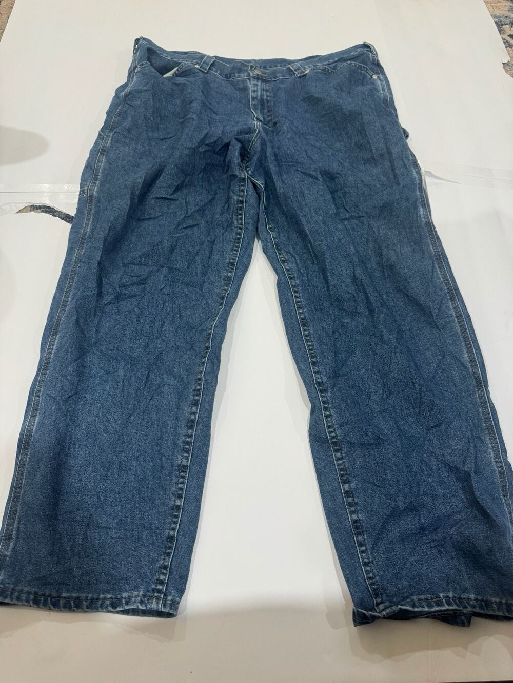 Vintage Riveted by Lee Carpenter Jeans Womens 22W Stretch Cotton Denim Y2K